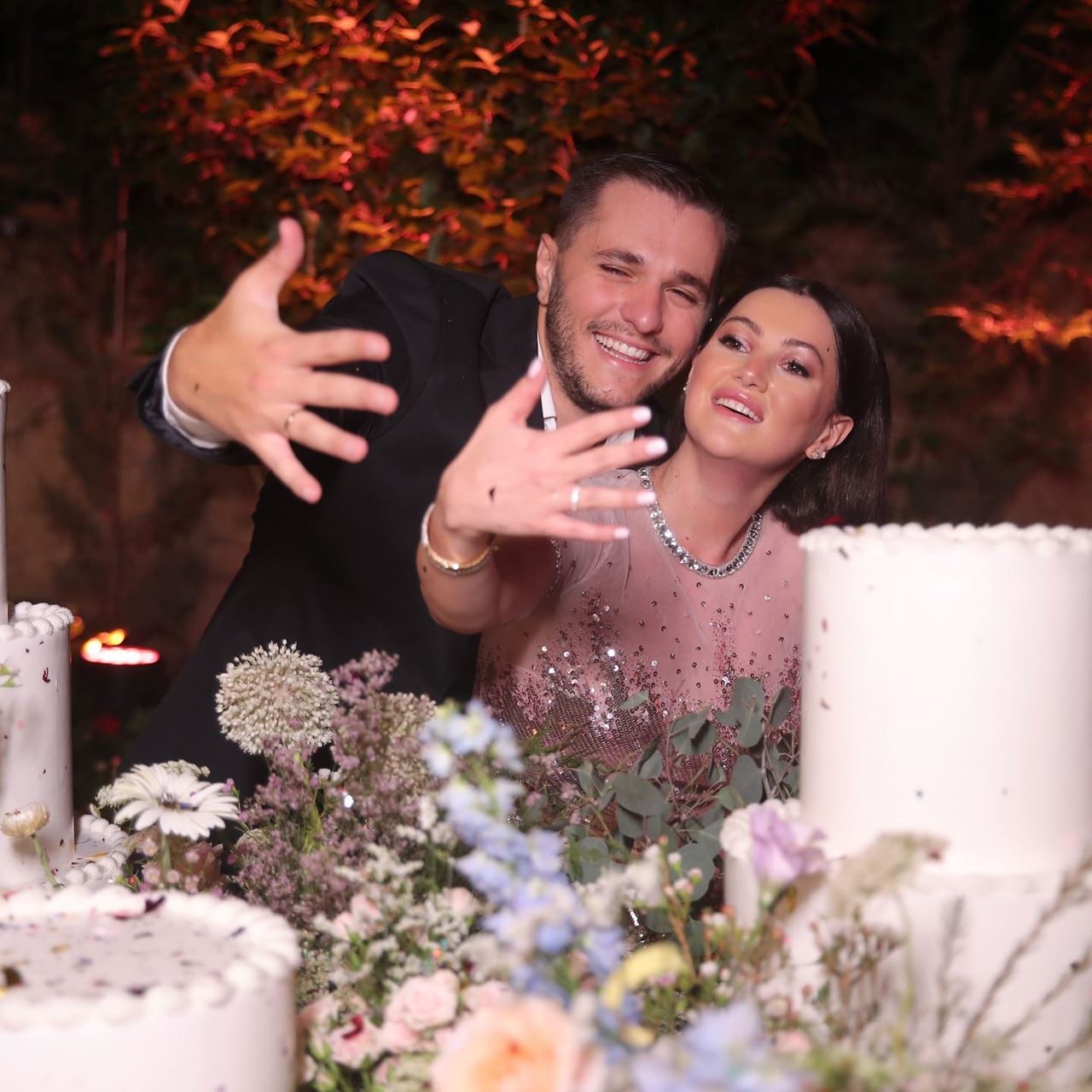 Dana Hallani Celebrates Engagement to Alain Saad