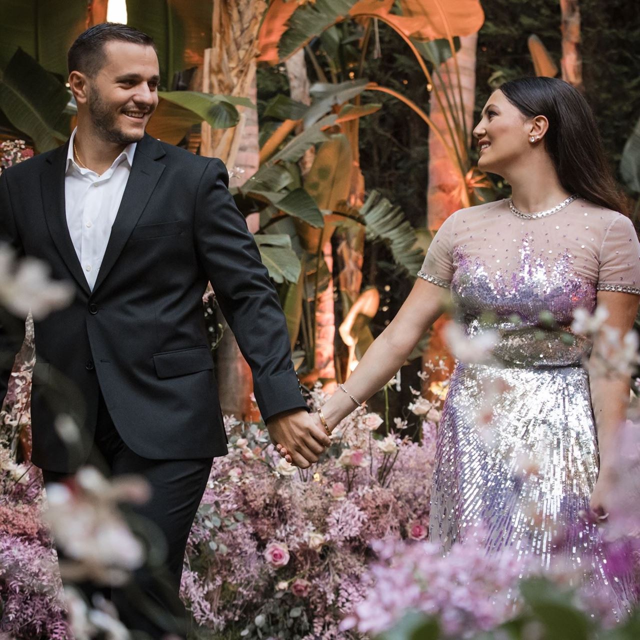 Dana Hallani Celebrates Engagement to Alain Saad