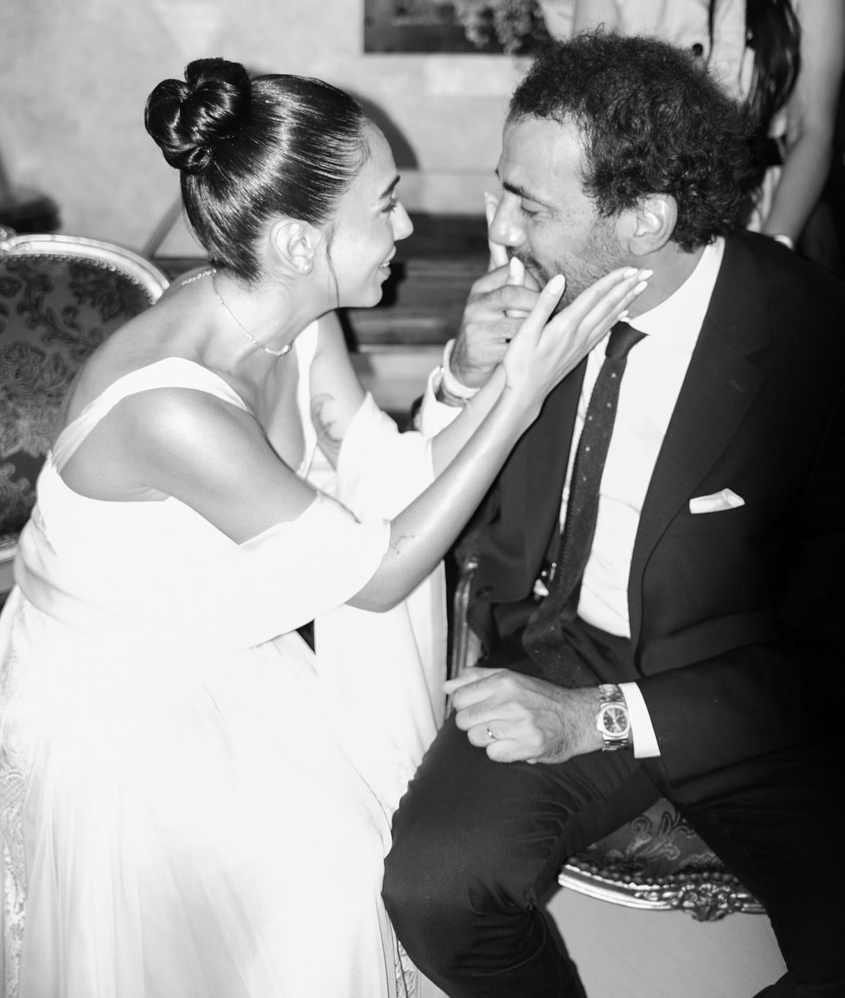 When is the Wedding of Salma Abu Deif and Idris Abdel Aziz?