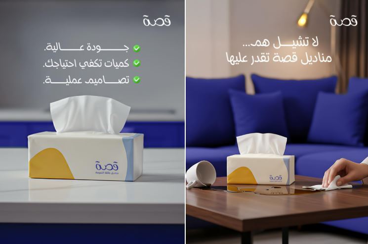 متجر مناديل قصة: حيث تلتقي الجودة بالتوفير الذكي