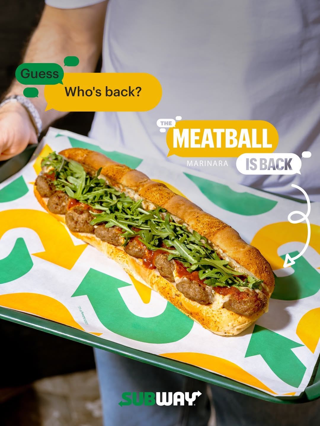 الميتبول مارينارا يعود إلى Subway من جديد