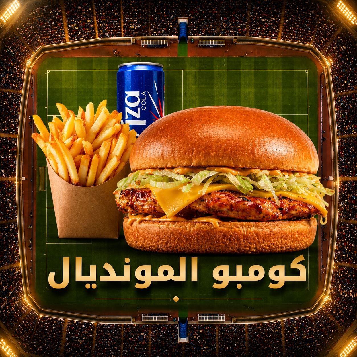 وجبات كومبو المونديال من مطعم بستامانيا في الكويت