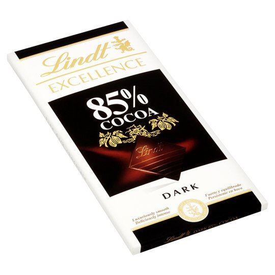 Lindt Excellence 85% Cocoa Chocolate