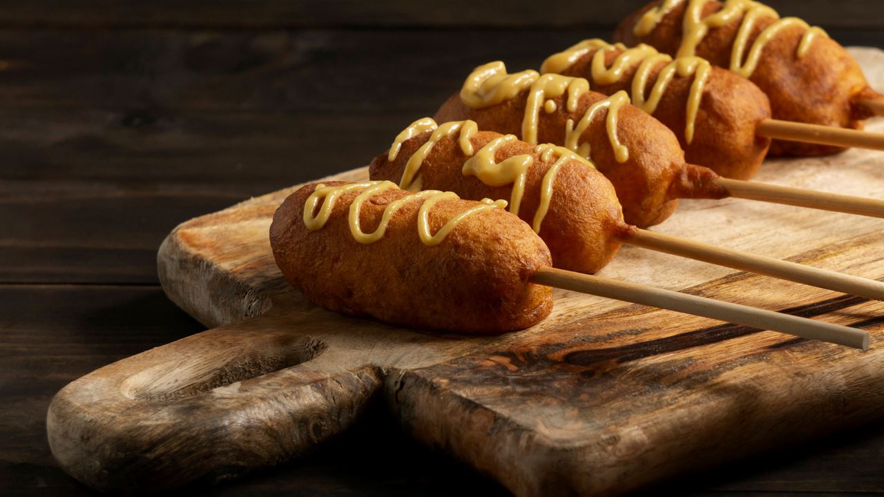 Corn dogs