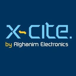 شعار اكس سايت من الكترونيات الغانم xcite - فرع الجهراء (شارع الجهراء الجديد) - الكويت