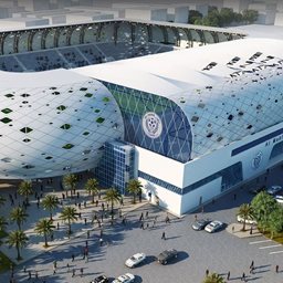 Logo of Al Maktoum Stadium - Oud Metha - Dubai, UAE